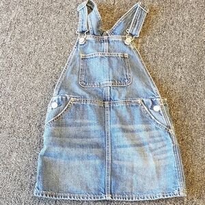 Baby Gap Little Girls Skirt Jumper Size 4 Denim